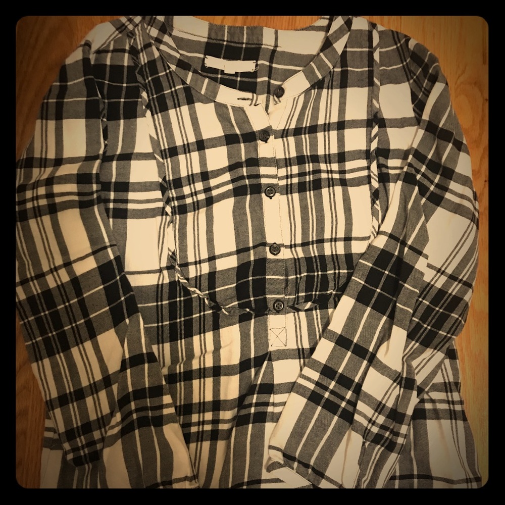 Madewell flannel shirt